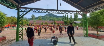 Kegiatan Senam Anak Indonesia Hebat