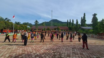 Kegiatan Senam Anak Indonesia Hebat